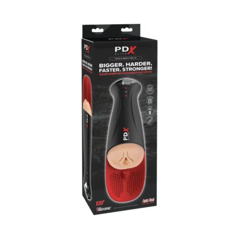 PDX Elite Fuck-O-Matic Pro XL Suction Stroker Light Beige