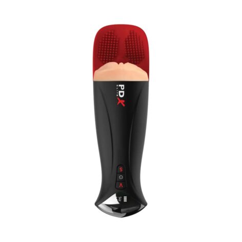 PDX Elite Fuck-O-Matic Pro XL Suction Stroker Light Beige