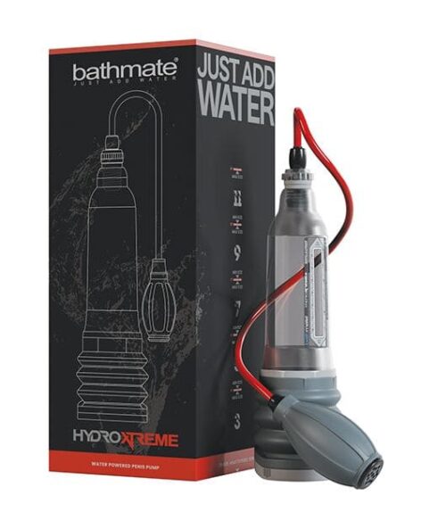 HydroXtreme6 Water Powered Penis Pump Crystal Clear, Bathmate