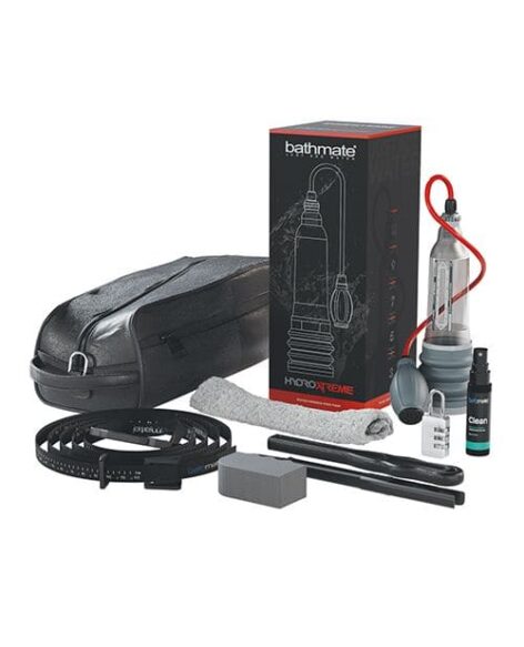 HydroXtreme6 Water Powered Penis Pump Crystal Clear, Bathmate