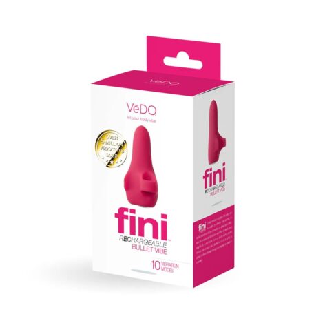 VeDO Fini Rechargeable Bullet Finger Vibe Pink
