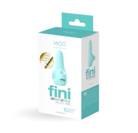 VeDO Fini Rechargeable Bullet Vibe Turquoise Silicone