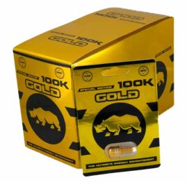 100K Gold Special Edition Male Enhancement 24 Pills