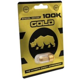 100K Gold Special Edition Male Enhancement Pill