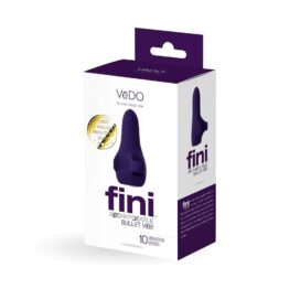 VeDO Fini Rechargeable Bullet Vibe Purple Silicone