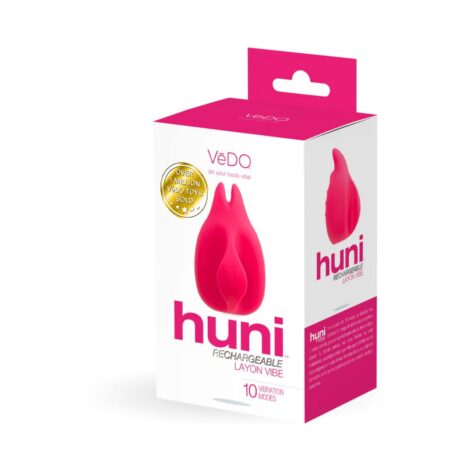VeDO Huni Rechargeable Layon Vibe Pink Silicone