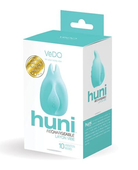 VeDO Huni Rechargeable Layon Vibe Turquoise Silicone
