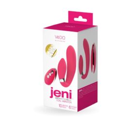 VeDO Jeni Rechargeable Dual Vibrator w/Remote Pink