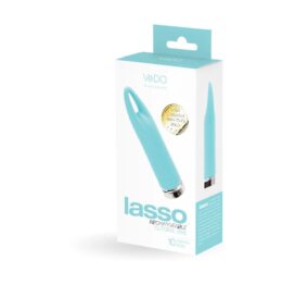 VeDO Lasso Rechargeable Clitoral Bullet Vibe Turquoise