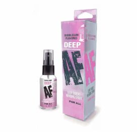 Deep AF Throat Numbing Spray Bubblegum 1oz (29ml)