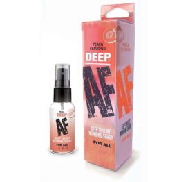Deep AF Throat Numbing Spray Peach 1oz (29ml)