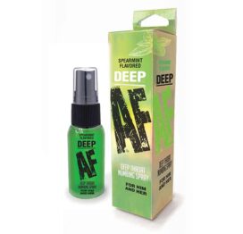 Deep AF Throat Numbing Spray Spearmint 1oz (29ml)