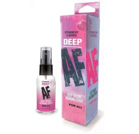 Deep AF Throat Numbing Spray Strawberry 1oz (29ml)
