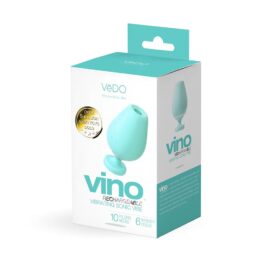 VeDO Vino Rechargeable Vibrating Sonic Vibe Turquoise