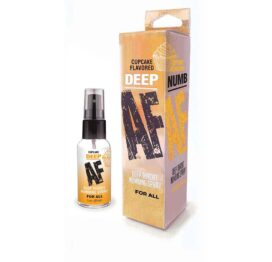 Deep AF Throat Numbing Spray Cupcake 1oz (29ml)