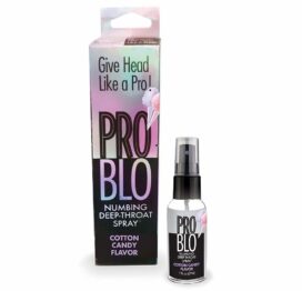 Pro Blo Numbing Deep Throat Spray Cotton Candy 1oz (29ml)