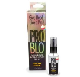 Pro Blo Numbing Deep Throat Spray Cupcake 1oz (29ml)