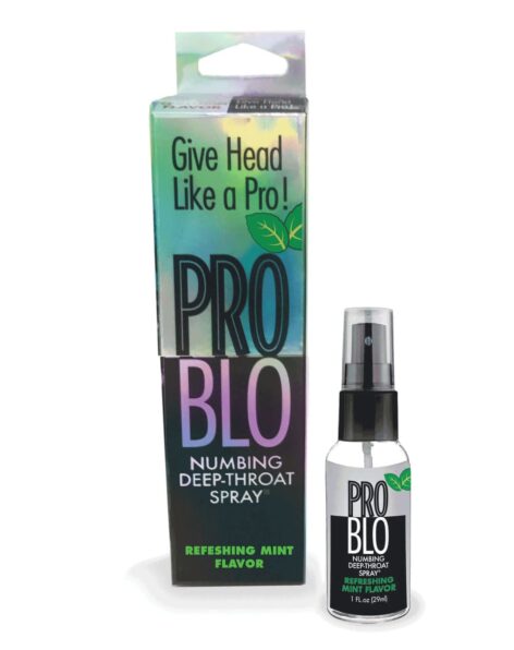Pro Blo Numbing Deep Throat Spray Mint 1oz (29ml)