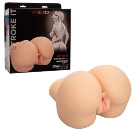 Stroke It BBL Booty Dual Stroker Ivory, CalExotics