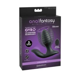Anal Fantasy Elite Gyro-Milk Pro Black Silicone, Pipedream
