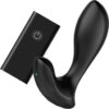Nexus Duo Rechargeable Vibrating Butt Plug Medium Black