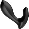 Nexus Duo Rechargeable Vibrating Butt Plug Medium Black