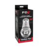 PDX Elite ViewTube Plus See-Thru EZ-Grip Stroker Clear