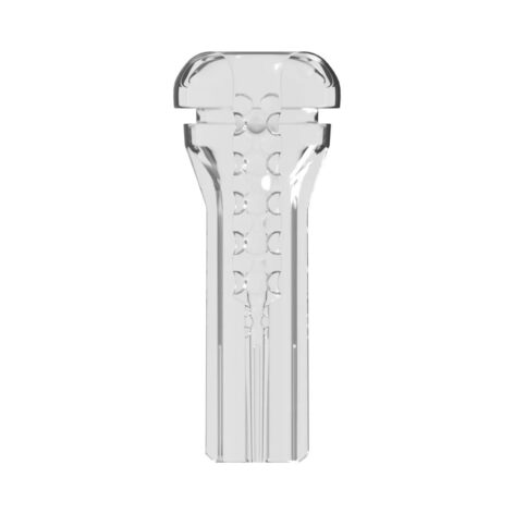PDX Elite ViewTube XXL LED See-Thru EZ-Grip Stroker Clear