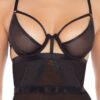 René Rofé New In Town 2 Piece Chemise Set Black