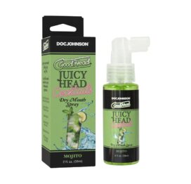 GoodHead Juicy Head Cocktails Dry Mouth Spray Mojito 2oz