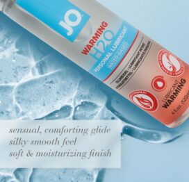 JO H2O Warming Water Based Lubricant 4oz (120ml)