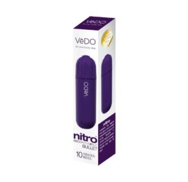 VeDO Nitro Rechargeable Bullet Vibe Purple