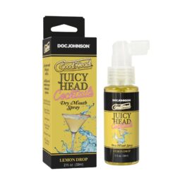 GoodHead Juicy Head Cocktails Dry Mouth Spray Lemon Drop 2oz