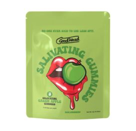 GoodHead Salivating Gummies 3 Pack Green Apple