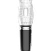 Thrusting, Rotating & Vibrating Oral Sex Masturbator Clear