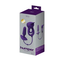 VeDO Humper Rechargeable Dual C-Ring with Anal Plug Purple