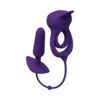 VeDO Humper Rechargeable Dual C-Ring with Anal Plug Purple