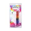 Crystal Jellies 7in Classic Dong Rainbow, Doc Johnson