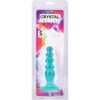 Crystal Jellies Anal Delight 5in Butt Plug Teal, Doc Johnson