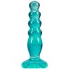 Crystal Jellies Anal Delight 5in Butt Plug Teal, Doc Johnson