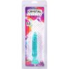 Crystal Jellies Anal Starter 5.5in Dildo Teal, Doc Johnson