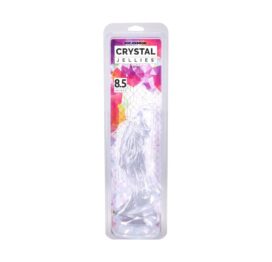 Crystal Jellies Invader Dong 8.5in Clear, Doc Johnson