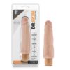 Dr. Skin Cock Vibe 14 Dildo 8in Beige, Blush