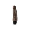 Dr. Skin Cock Vibe 14 Dildo 8in Chocolate, Blush