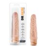 Dr. Skin Cock Vibe 3 Dildo 7.25in Beige, Blush