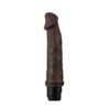 Dr. Skin Cock Vibe 6 Dildo 8.75in Chocolate, Blush