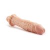 Dr. Skin Cock Vibe 8 Dildo 9.75in Beige, Blush