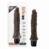 Dr. Skin Cock Vibe 8 Dildo 9.75in Chocolate, Blush