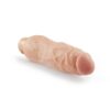 Dr. Skin Cock Vibe 9 Dildo 7in Beige, Blush