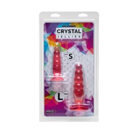 Crystal Jellies Anal Delight Trainer Kit Pink, Doc Johnson
